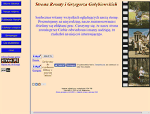 Tablet Screenshot of golebiowski.stansat.pl